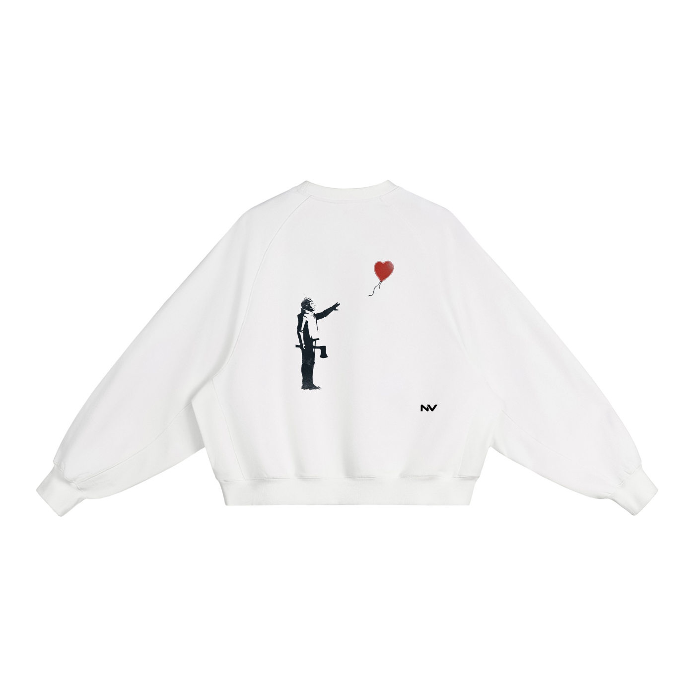 Heavyweight Sleeve Sweatshirt (Man with Ballon)